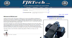 Desktop Screenshot of fjrtech.net